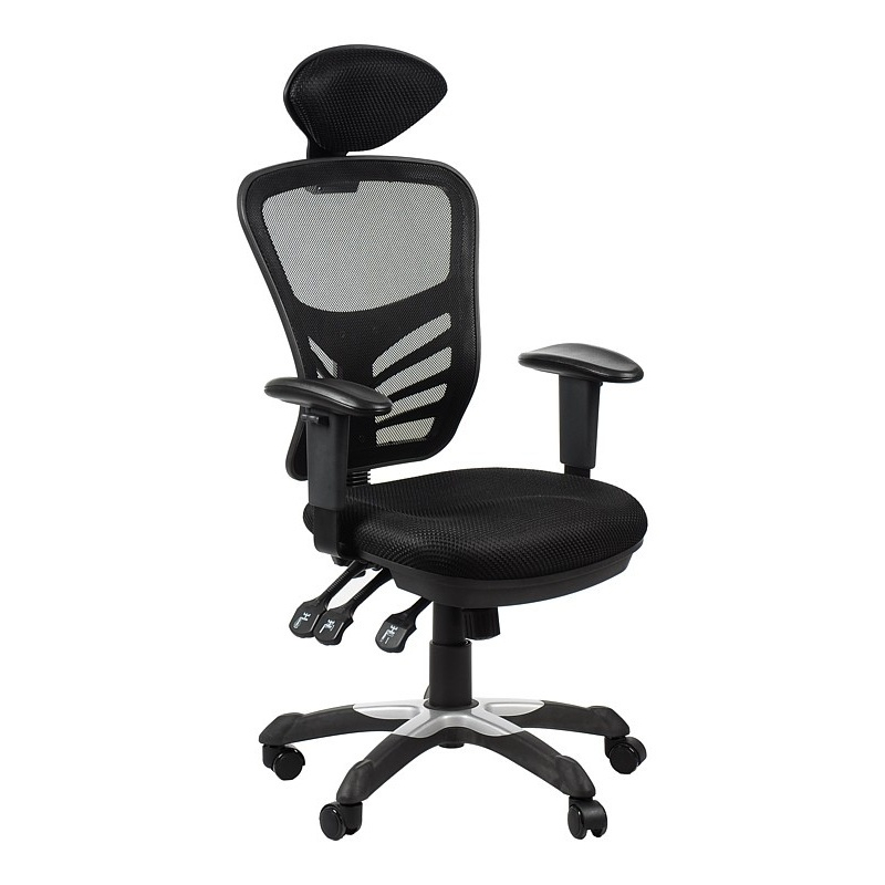 Fotel Biurowy HG-0001H CZARNY
