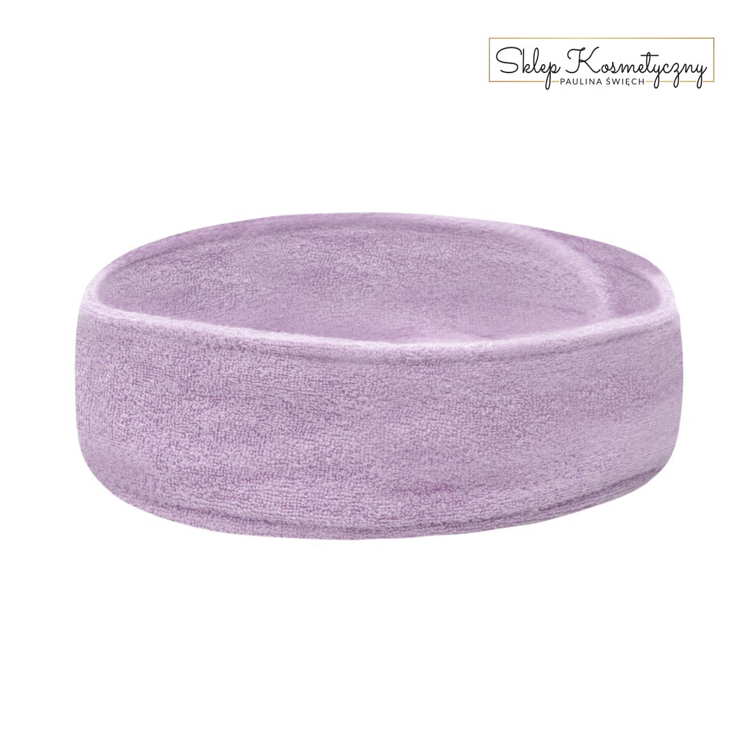 Opaska frotte fiolet