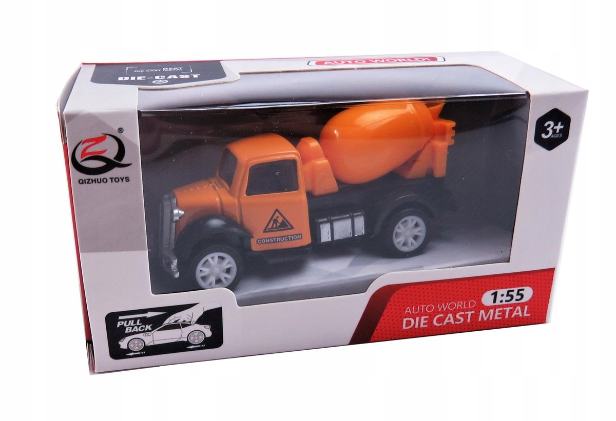 SAMOCHÓD CIĘŻAROWY BUDOWLANY ZABAWKA MODEL