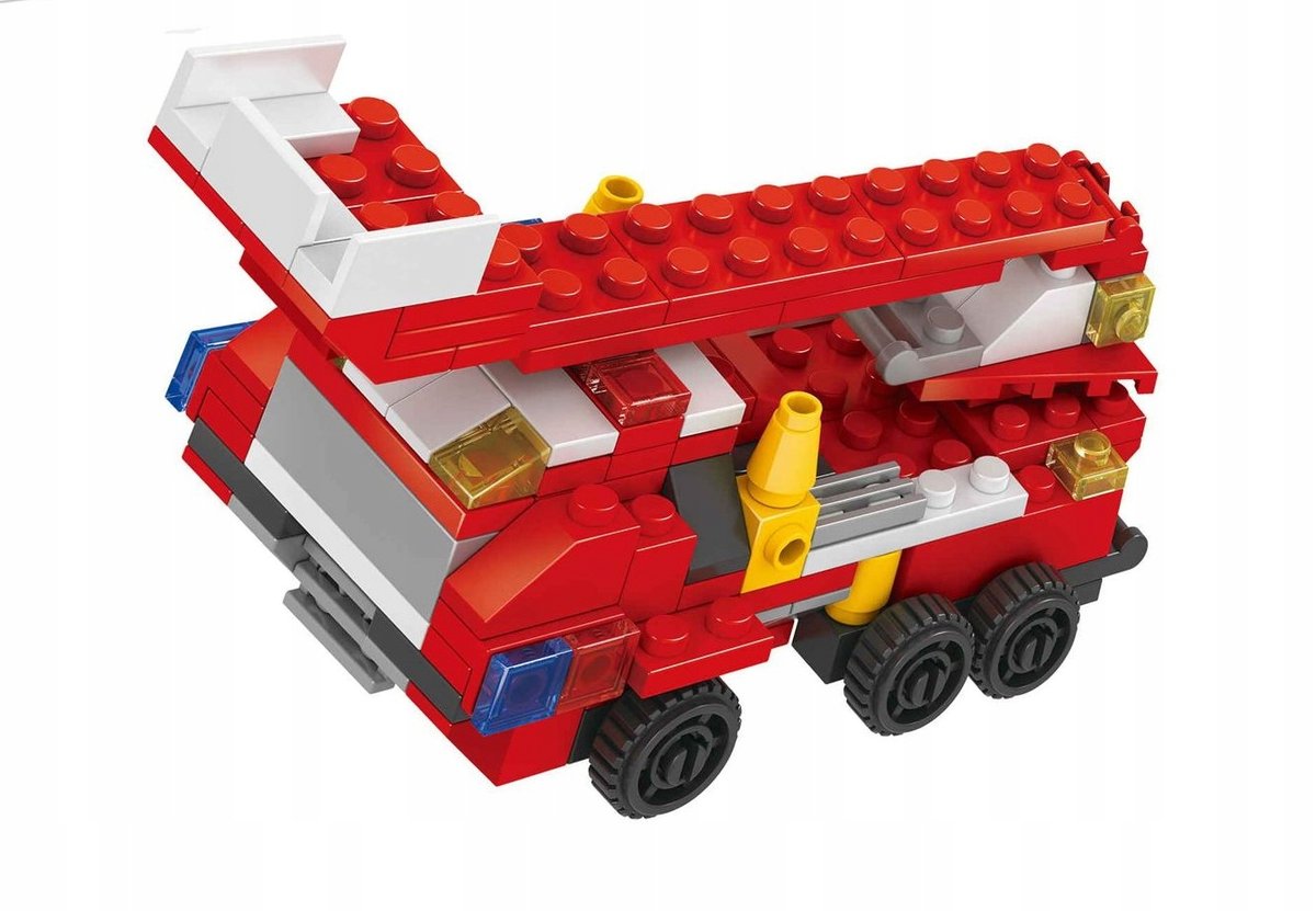 SAMOCHÓD STRAŻACKI KLOCKI