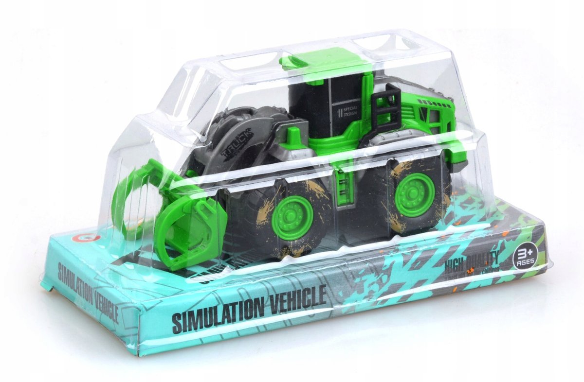 TRAKTOR MASZYNA BUDOWLANA ZABAWKA