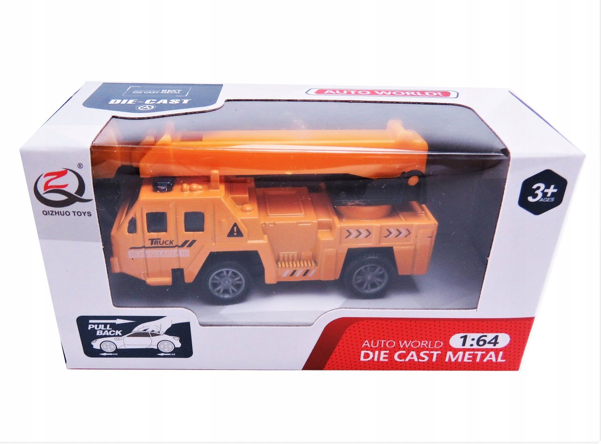 SAMOCHÓD CIĘŻAROWY BUDOWLANY ZABAWKA MODEL