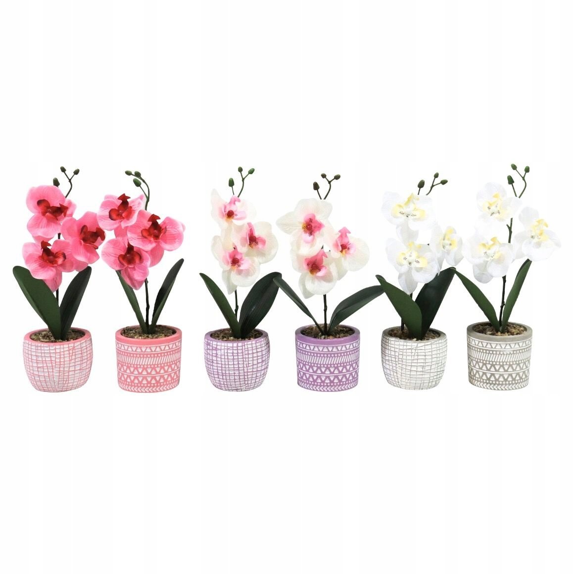 ORCHIDEA SZTUCZNA W DONICZCE 28CM