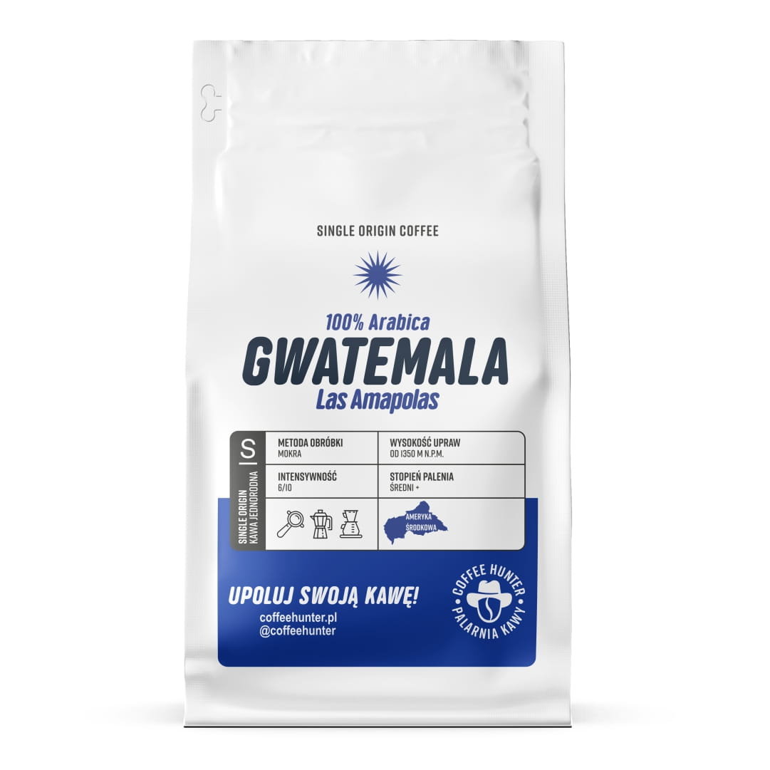 Gwatemala Las Amapolas KAWA ZIARNISTA - 1000 g