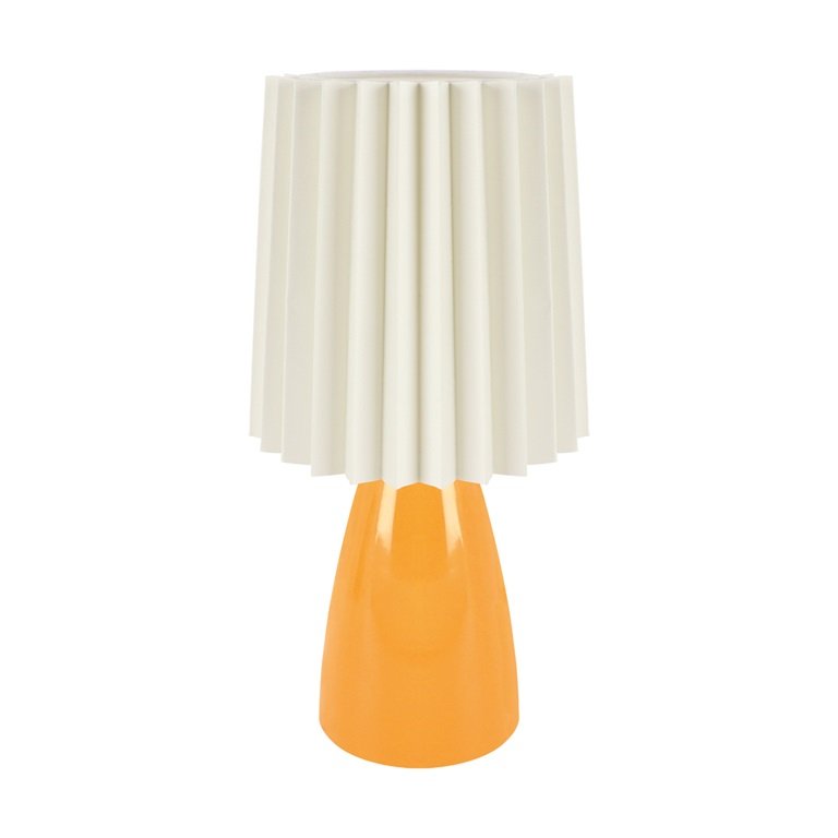 MALMA E14 ORANGE - Lampka stołowa wys.30,5cm