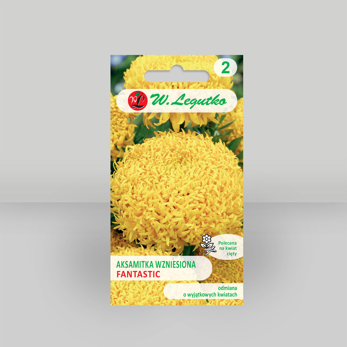 Aksamitka wzniesiona Fantastic Żółta 0.3g - Nasiona - W. Legutko