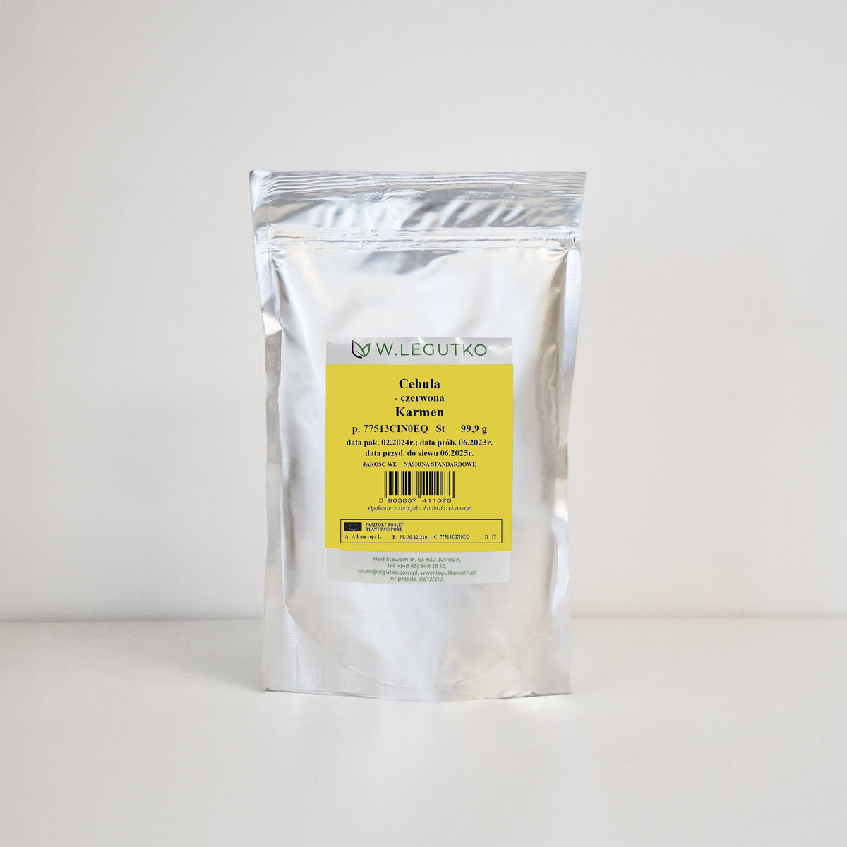 Cebula Karmen Czerwona 100g - Nasiona - W. Legutko