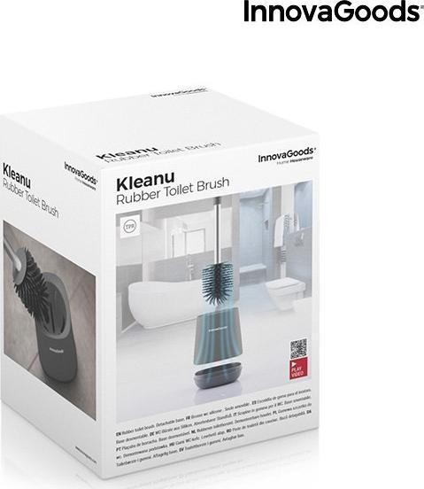 InnovaGoods Szczotka do WC stojąca szary V0103258