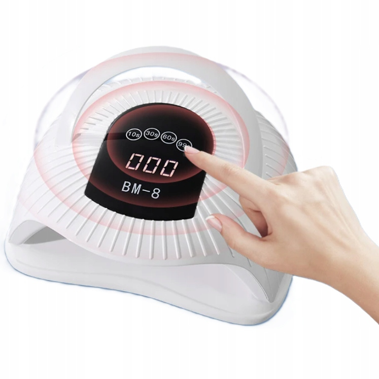 Coolstaff Lampa Do Paznokci Profesjonalna Manicure SUN BM-8 z Rączką UV/LED 300W