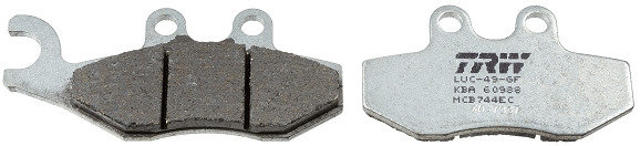 Klocki hamulcowe TRW MCB744EC