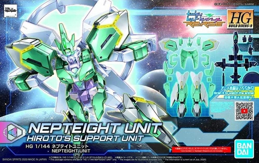 build divers - hgbd:r 1/144 nepteight unit - model kit