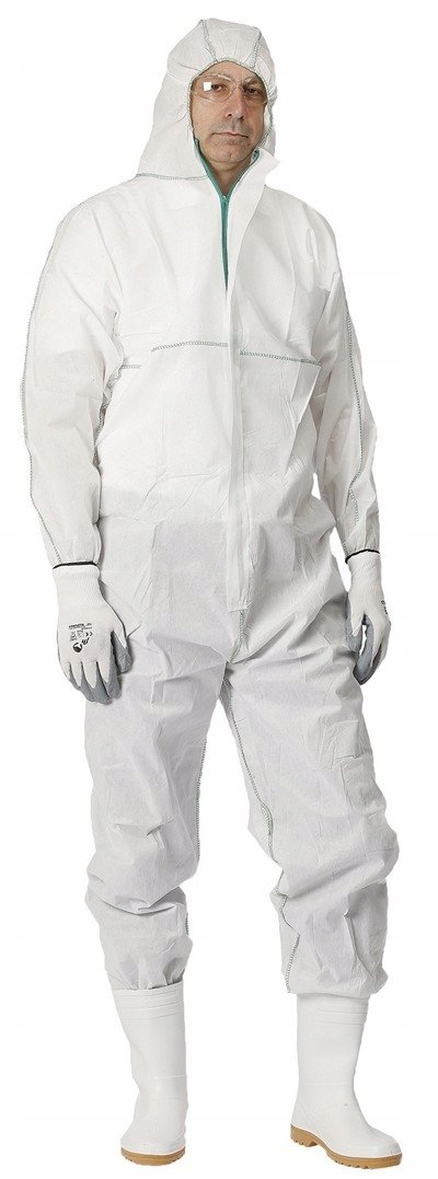 Kombinezon ochronny z kapturem Cerva CHEMSAFE 500 rozmiar XXL