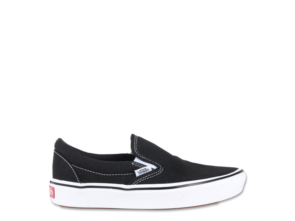 Buty Tenisówki Vans Slip-On BLACK/TRUE WHITE VN0A3WMDVNE1 44,5