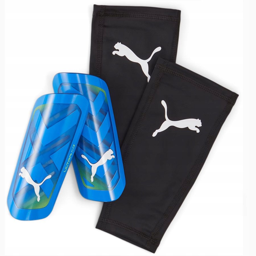 Zdjęcia - Pozostałe akcesoria Puma Nagolenniki  Ultra Flex Sleeve 030871-06 niebieski L 