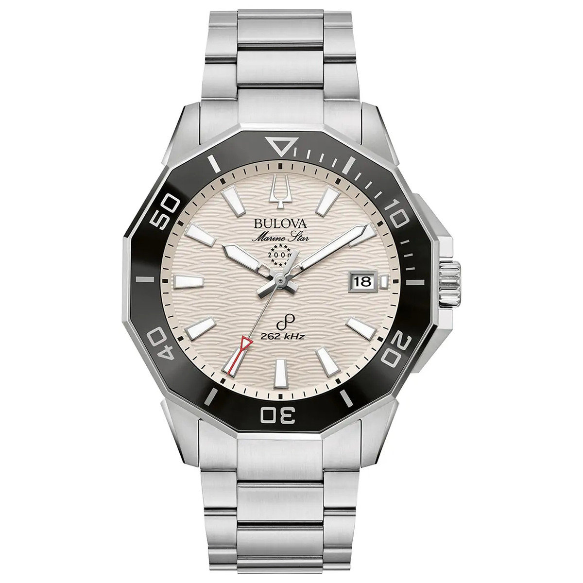 Zegarek Męski Bulova 96B426 srebrny