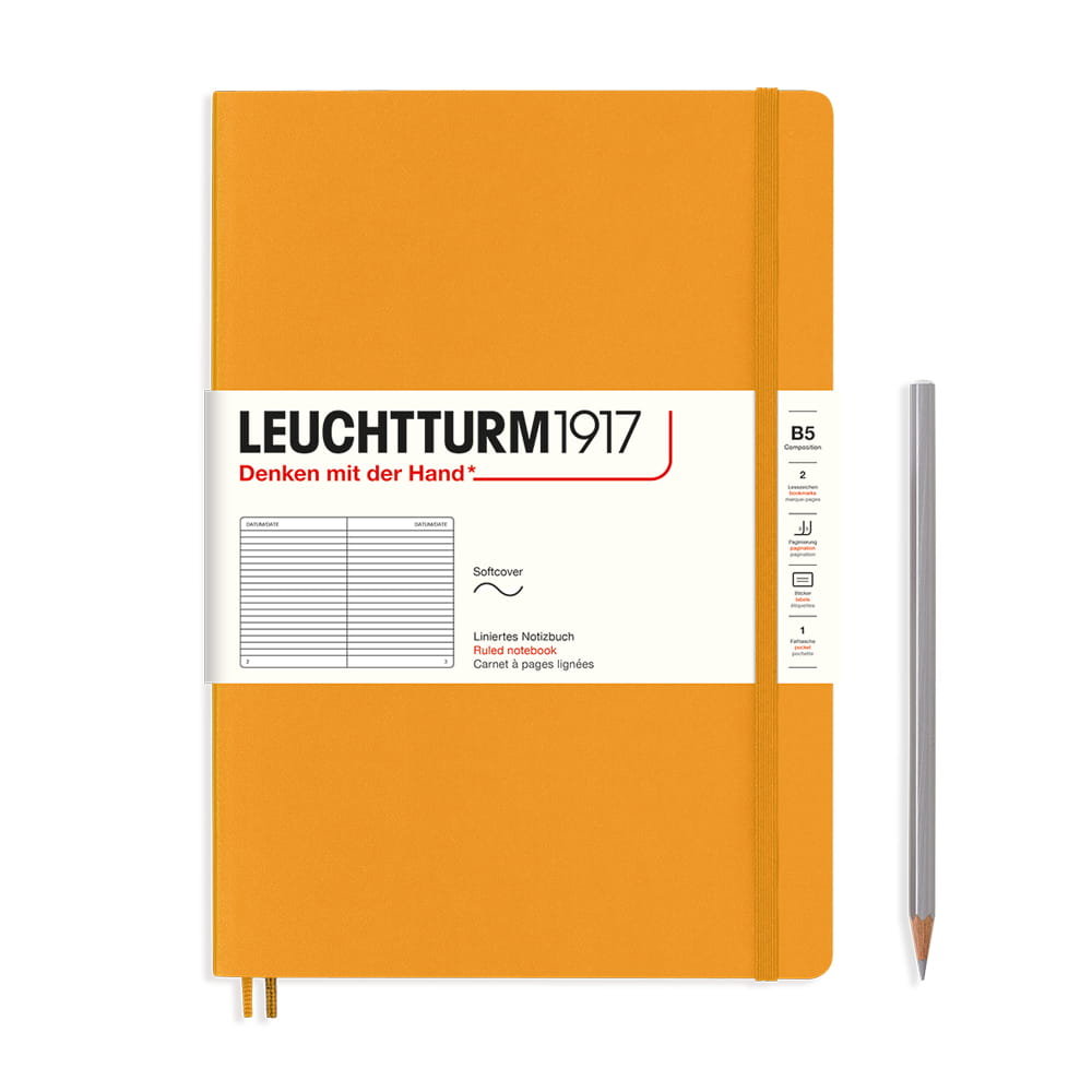 Notatnik Leuchtturm1917 Composition B5, Linie, Rising Sun