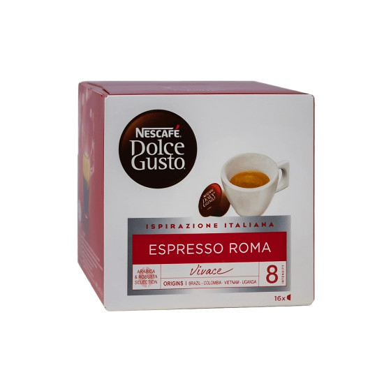 Kawa w kapsułkach NESCAFÉ® Dolce Gusto® Roma, 16 szt.