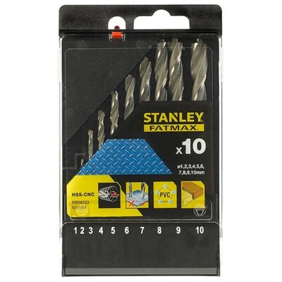 Wiertła STANLEY STA56123-XJ ( 10 szt.)
