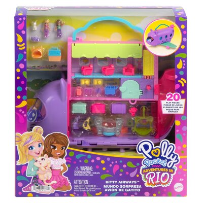 Polly Pocket zestaw samolot HWP19 /1