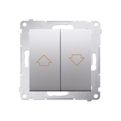 Kontakt KONTAKT_SIMON Łącznik żaluzjowy zwierny SIMON 54 Aluminium DZP1A.01/44