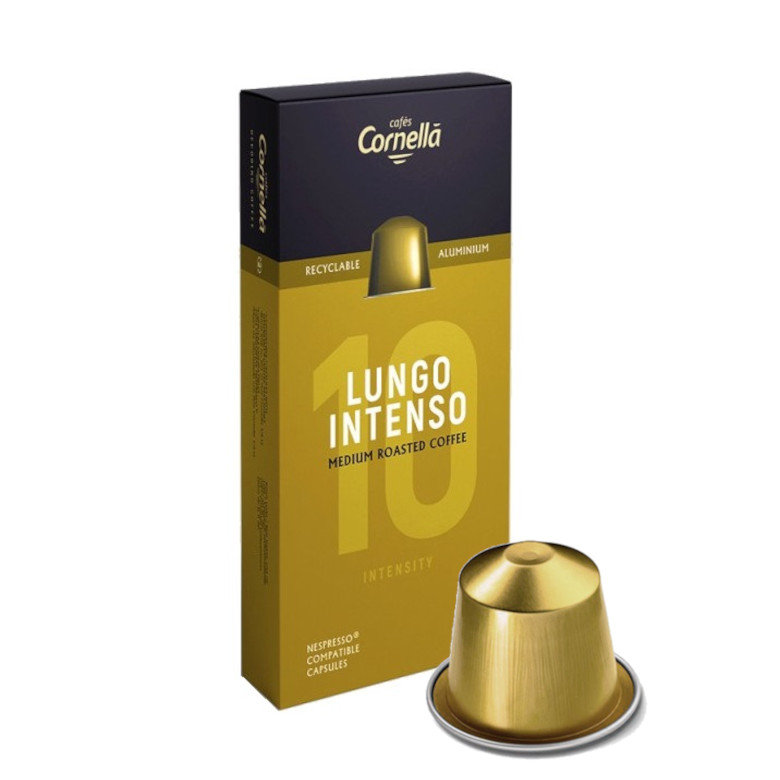 Kapsułki do ekspresu CORNELLA Lungo Intenso 10 szt