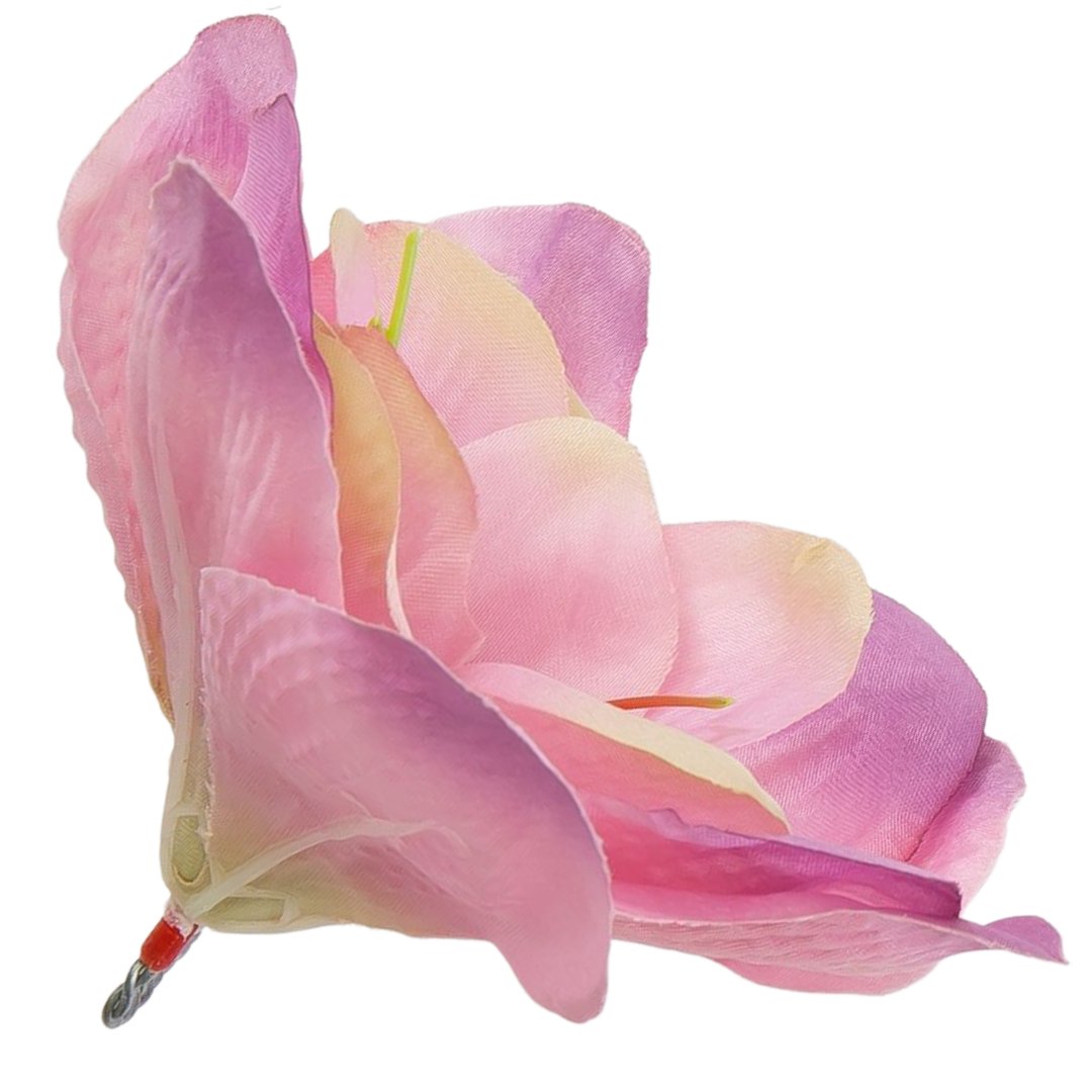 [w04146] Główka kwiatowa clivia 15-16cm różowo-lawendowa