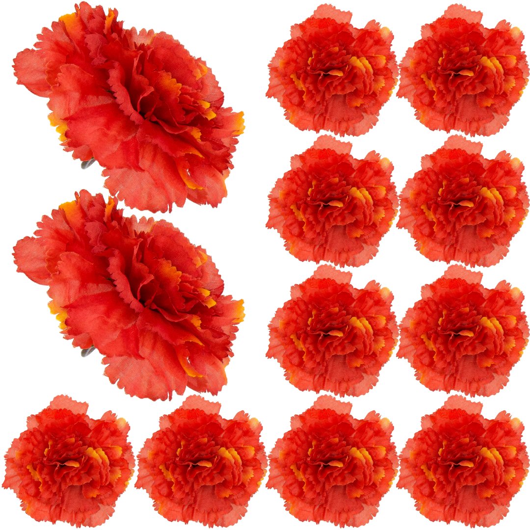 [w04273] Goździk główka 9cm ceglasta 12szt