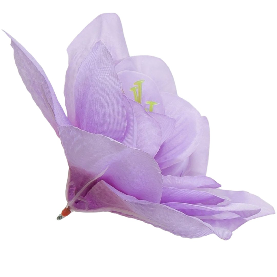 [w04179] Główka kwiatowa clivia 15-16cm wrzosowa