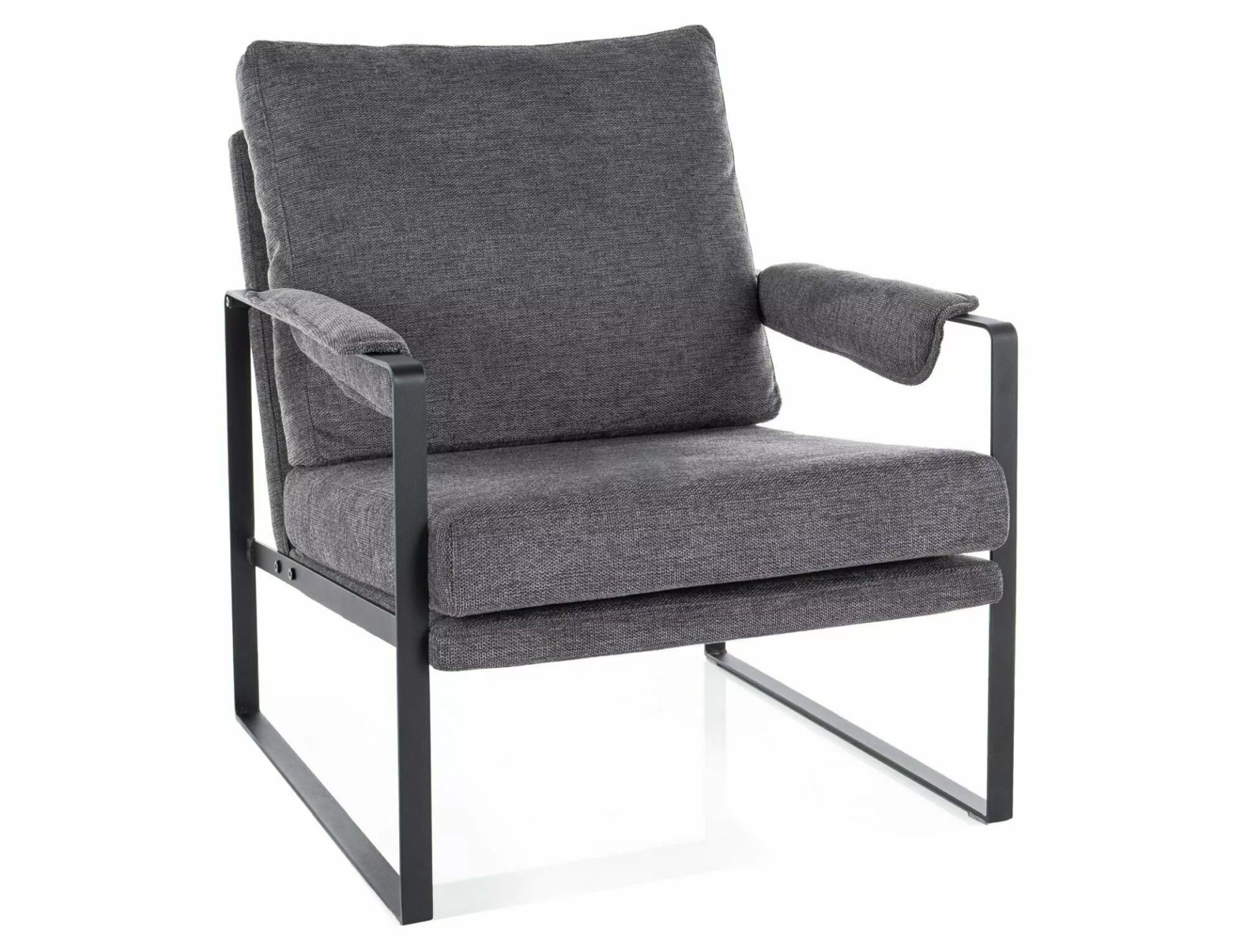 Fotel Focus Brego Ciemny Szary 18