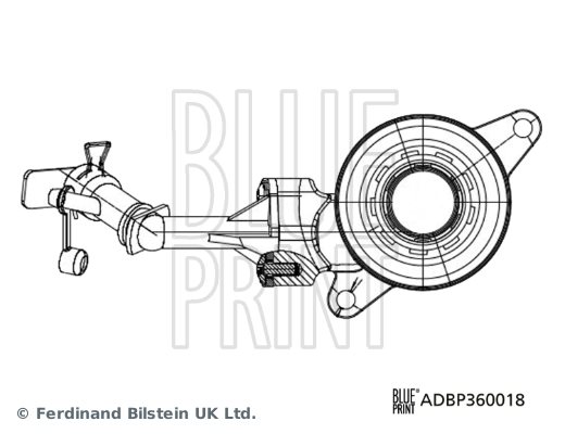 Wysprzęglik centralny, sprzęgło Blue Print ADBP360018