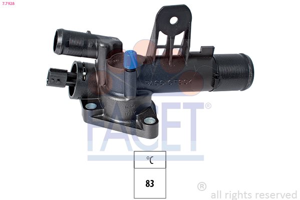 Termostat, płyn chłodzący Facet 7.7928
