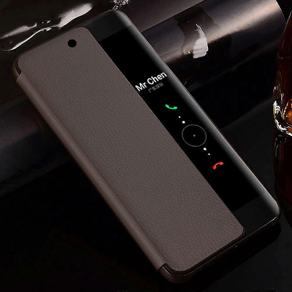 Zastosuj do etui Smart View do telefonu Huawei P20 Lite Auto Sleep Wake Up Etui z klapką do etui na telefon komórkowy Huawei P20Lite Fundas Capa Dl...