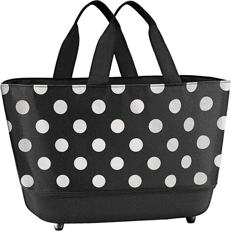 Torba Shoppingbasket w białe grochy