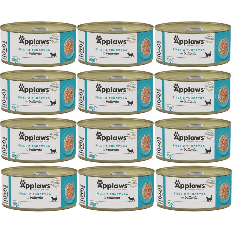 Applaws Cat Tuńczyk 12x70g PUSZKA