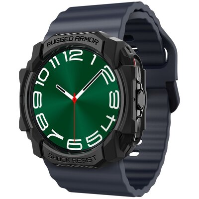 Etui SPIGEN Rugged Armor do Samsung Galaxy Watch Ultra (47mm) Czarny