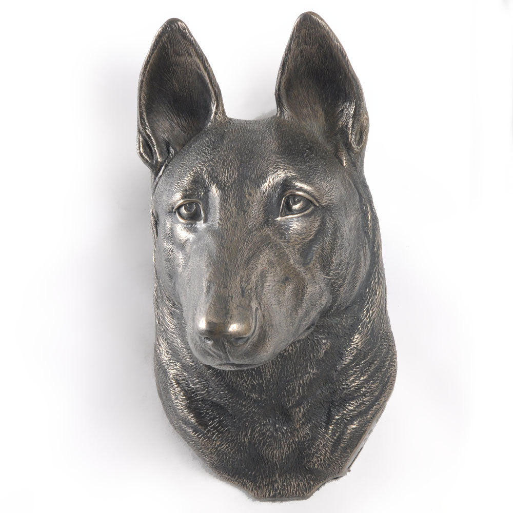 Malinois Owczarek belgijski - statuetka psa, wiszące popiersie, unikatowa ozdoba dla miłośnika psów marki Art-Dog