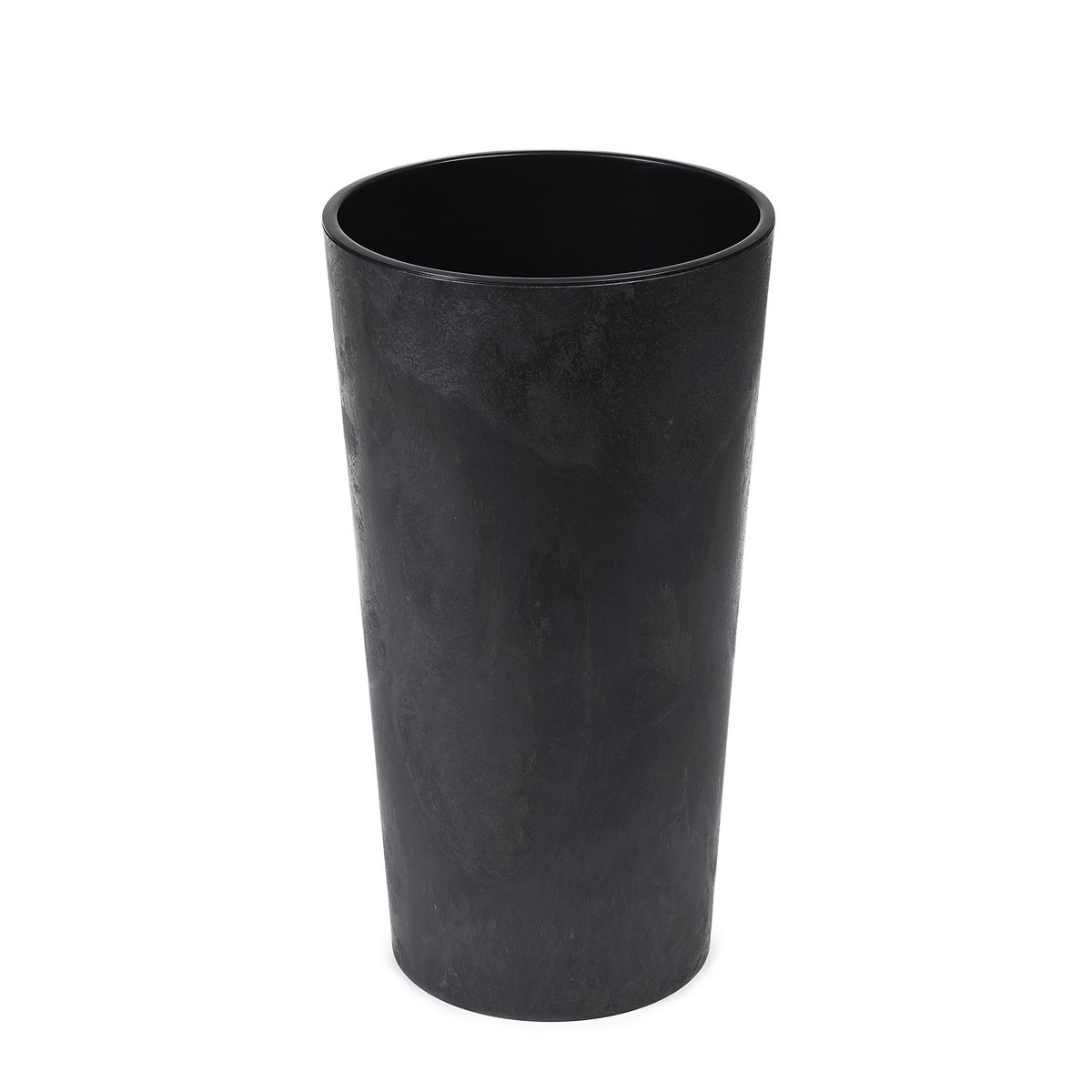 Donica LILIA 190 ECO recycled - czarny beton - Lamela