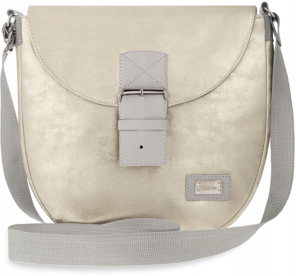 Duża listonoszka torba damska torebka pojemna na ramię z paskiem crossbody