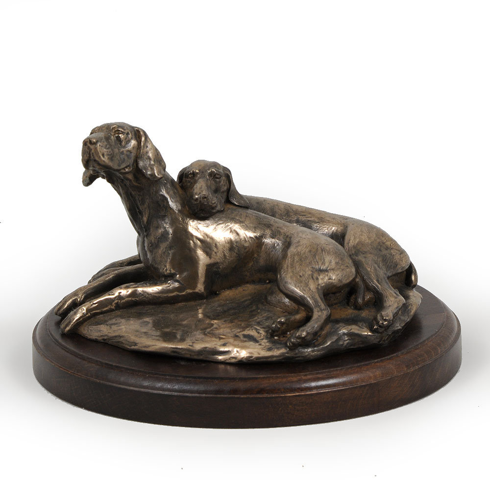 Wyżeł weimarski, Weimaraner - statuetka psa, figurka do biura, trofeum na wystawę psów marki Art-Dog