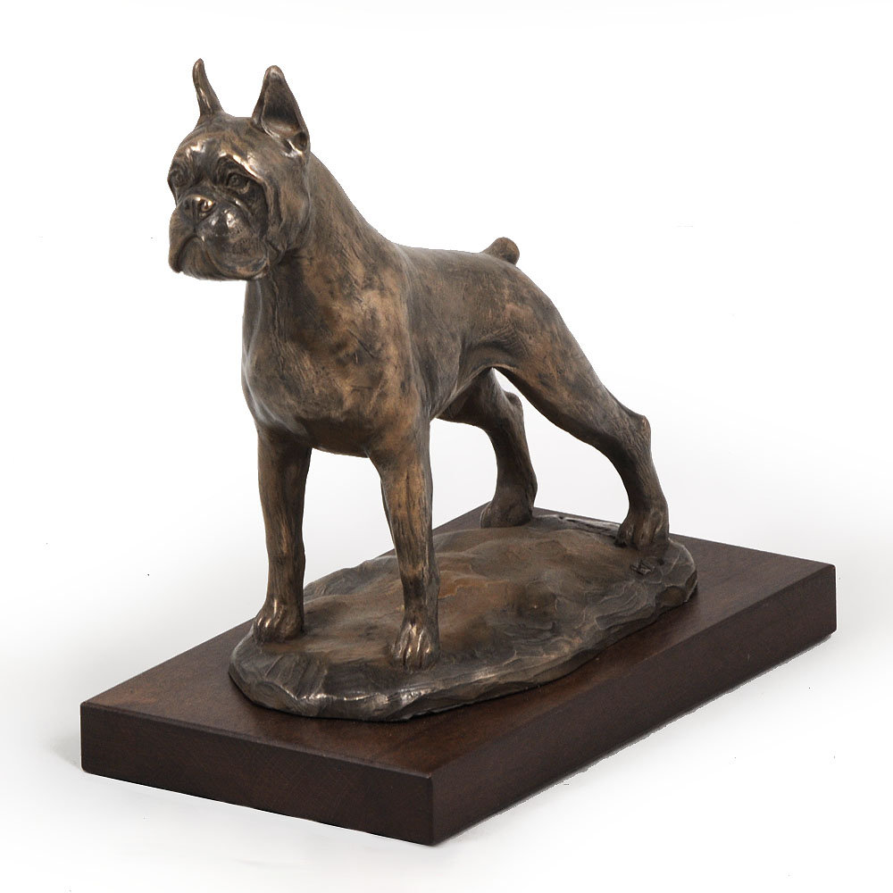Bokser, Boxer I - statuetka psa, figurka do biura, trofeum na wystawę psów marki Art-Dog