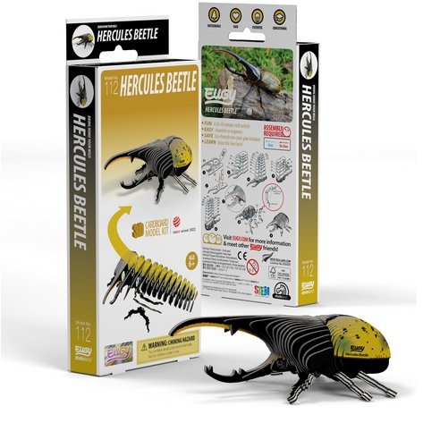 Eugy. Eko Układanka 3D. Chrząszcz Jeleń