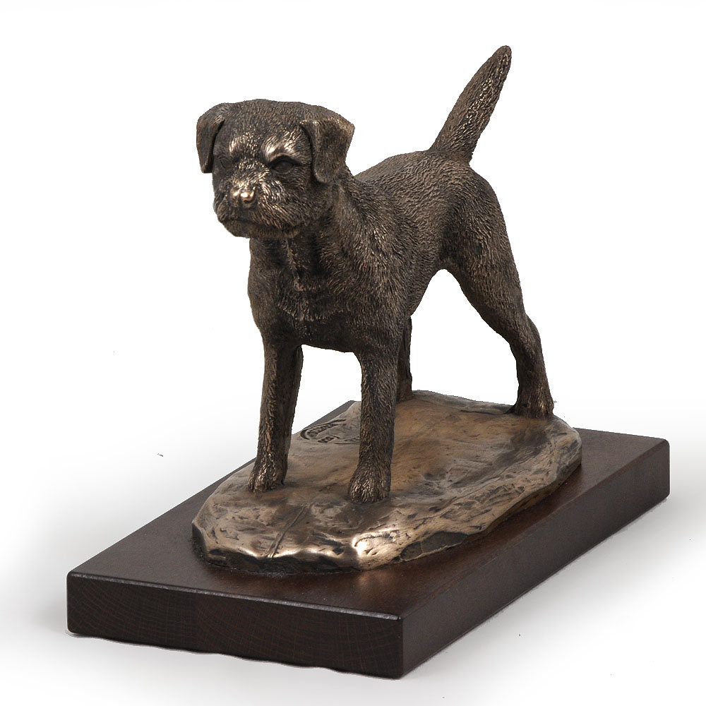 Border Terrier - statuetka psa, figurka do biura, trofeum na wystawę psów marki Art-Dog