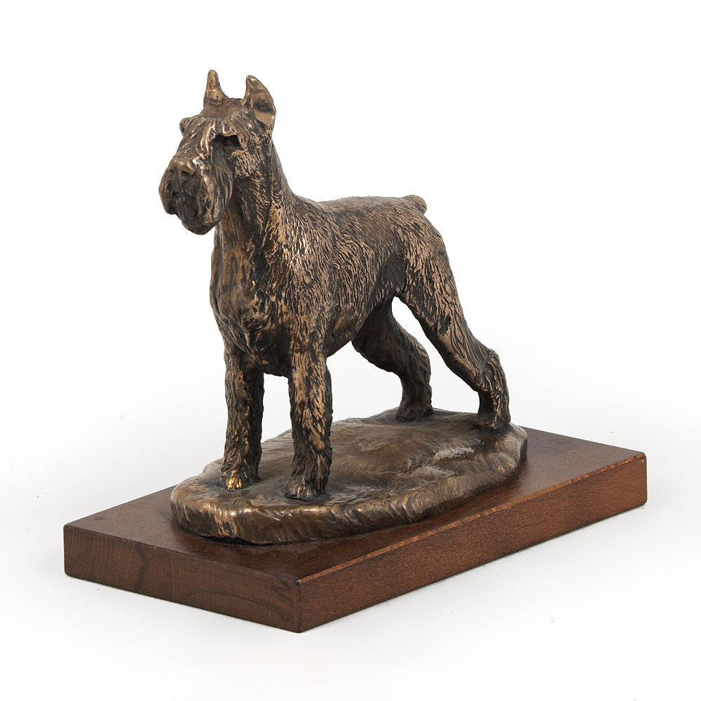 Sznaucer, Schnauzer - statuetka psa, figurka do biura, trofeum na wystawę psów marki Art-Dog