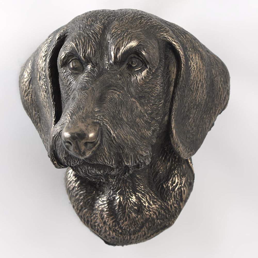Jamnik szorstkowłosy III - statuetka psa, wiszące popiersie, unikatowa ozdoba dla miłośnika psów marki Art-Dog
