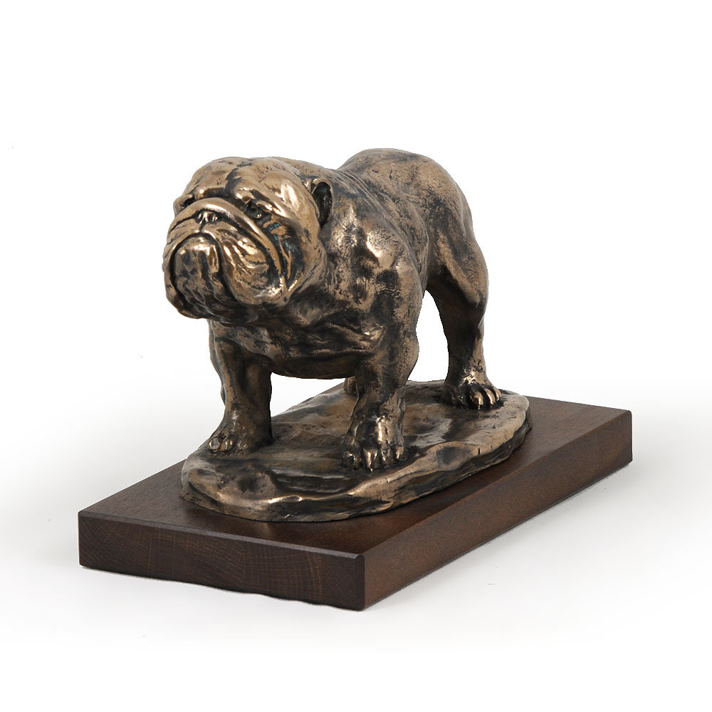 Bulldog - statuetka psa, figurka do biura, trofeum na wystawę psów marki Art-Dog