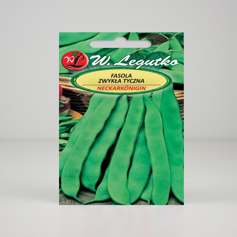 Fasola szparagowa Hilds Neckarkönigin Zielona 10g - Nasiona - W. Legutko