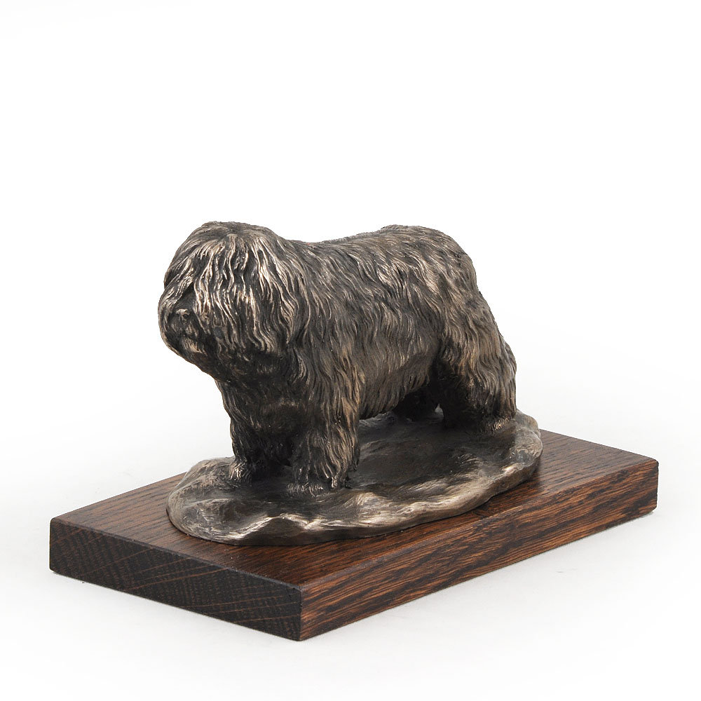 Polski owczarek nizinny, PON - statuetka psa, figurka do biura, trofeum na wystawę psów marki Art-Dog