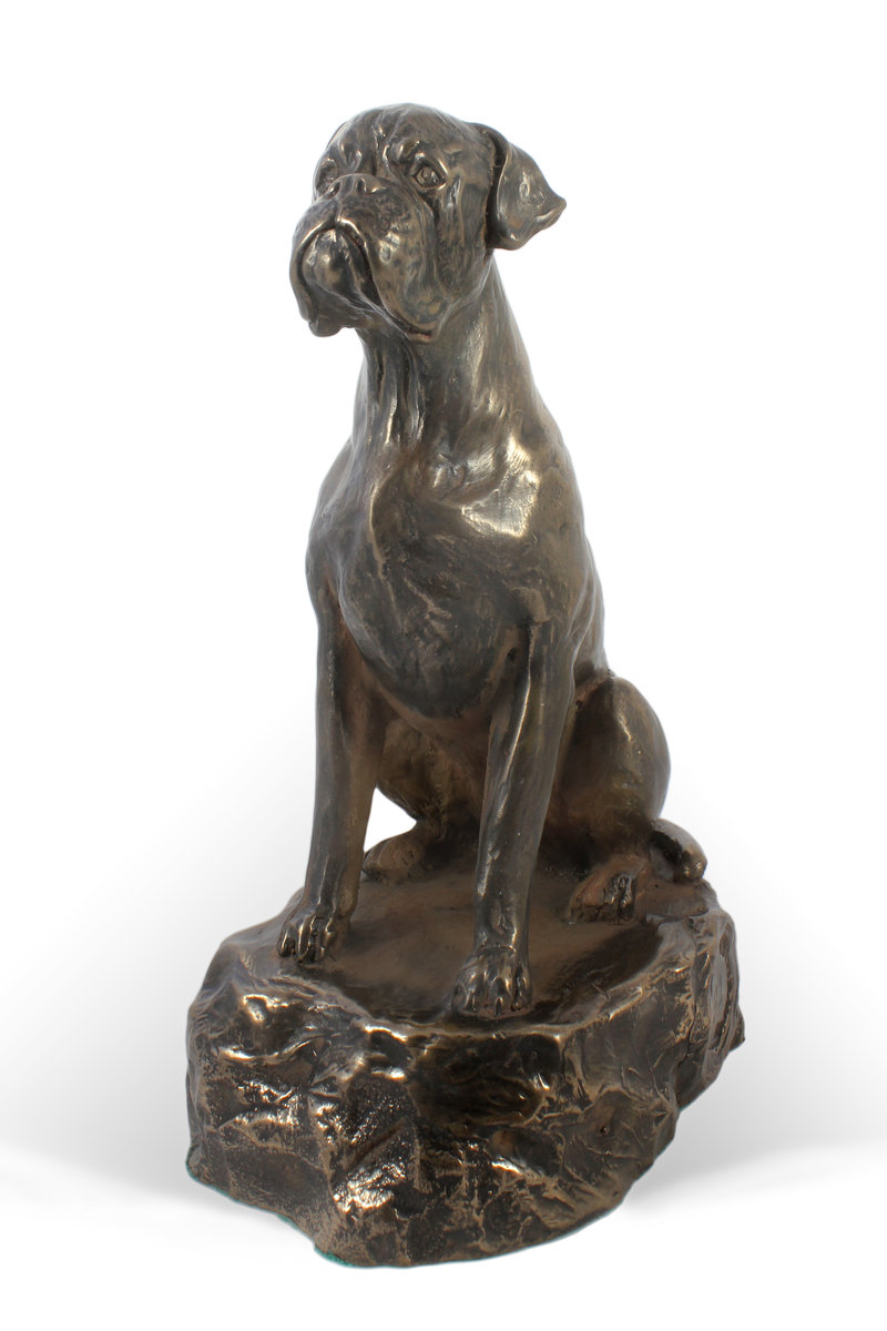 Bokser, Boxer IV - statuetka psa, figurka do biura, trofeum na wystawę psów marki Art-Dog