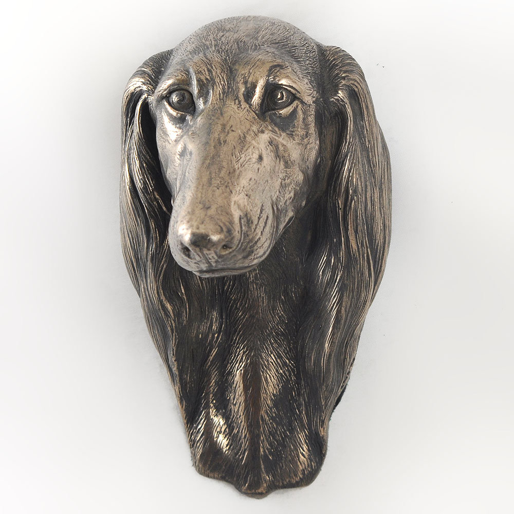 Chart perski, Saluki - statuetka psa, wiszące popiersie, unikatowa ozdoba dla miłośnika psów marki Art-Dog