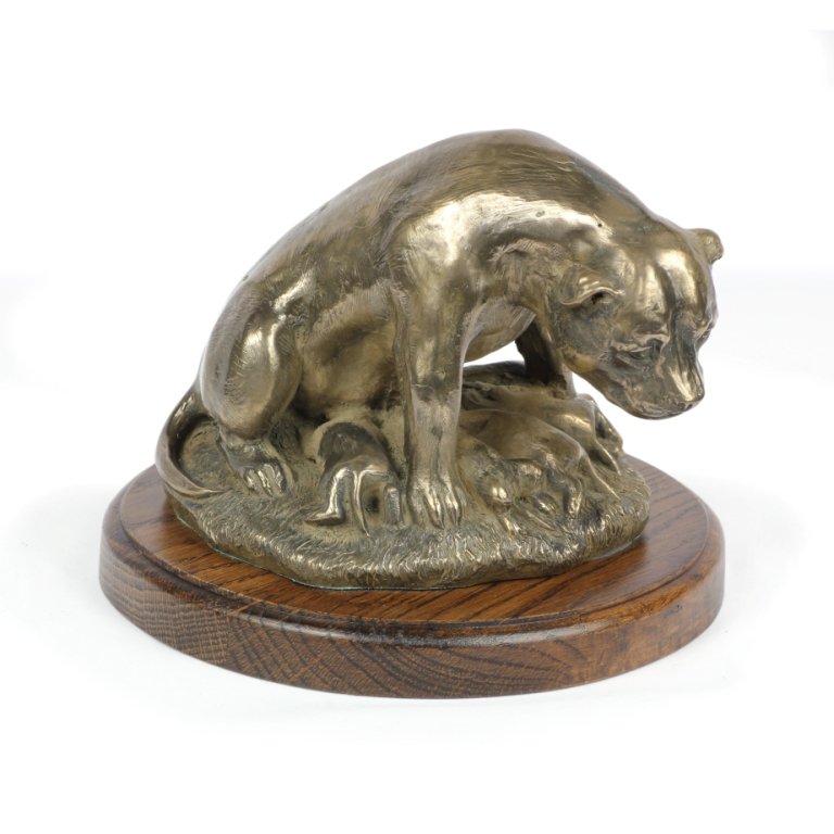 Staffordshire Bull Terrier, Staffik, Staffi III - statuetka psa, figurka do biura, trofeum na wystawę psów marki Art-Dog